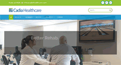 Desktop Screenshot of cadiahealthcare.com